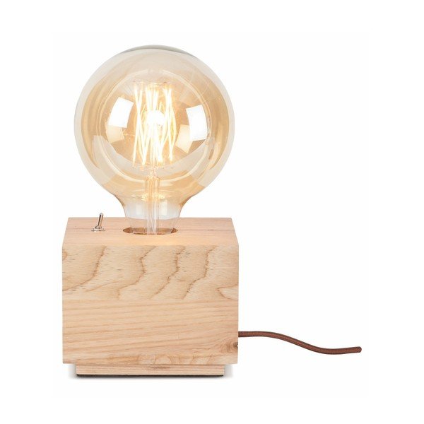 Lampada da tavolo in legno di quercia Tre Kobe - Citylights-image-2