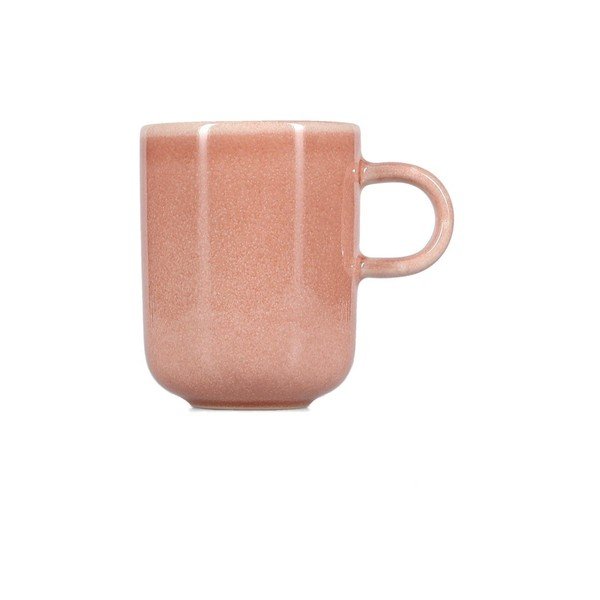 Tazza rosa in gres 300 ml Duna – ONA