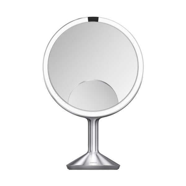 Specchio per make-up con illuminazione/con ingrandimento (5x) ø 25 cm Sensor Trio Max – simplehuman-image-3