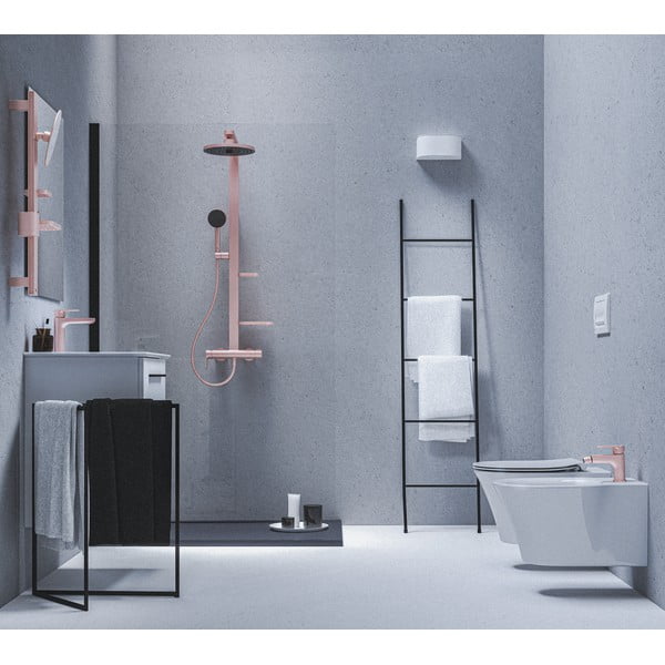 Rubinetto per lavabo rosa chiaro Cerafine O - Ideal Standard-image-3