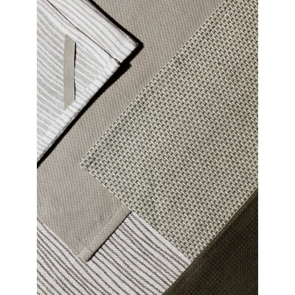 Set di 2 strofinacci in cotone bianco Pattern, 50 x 70 cm - Blomus-image-1