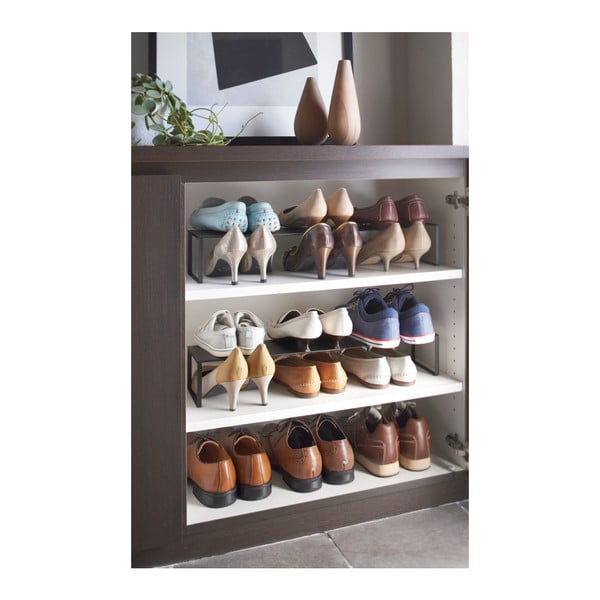 Scaffale nero per scarpe - YAMAZAKI-image-2