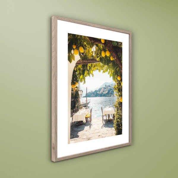 Dipinto stampato con cornice inclusa 50x70 cm Lemon View – Styler-image-3