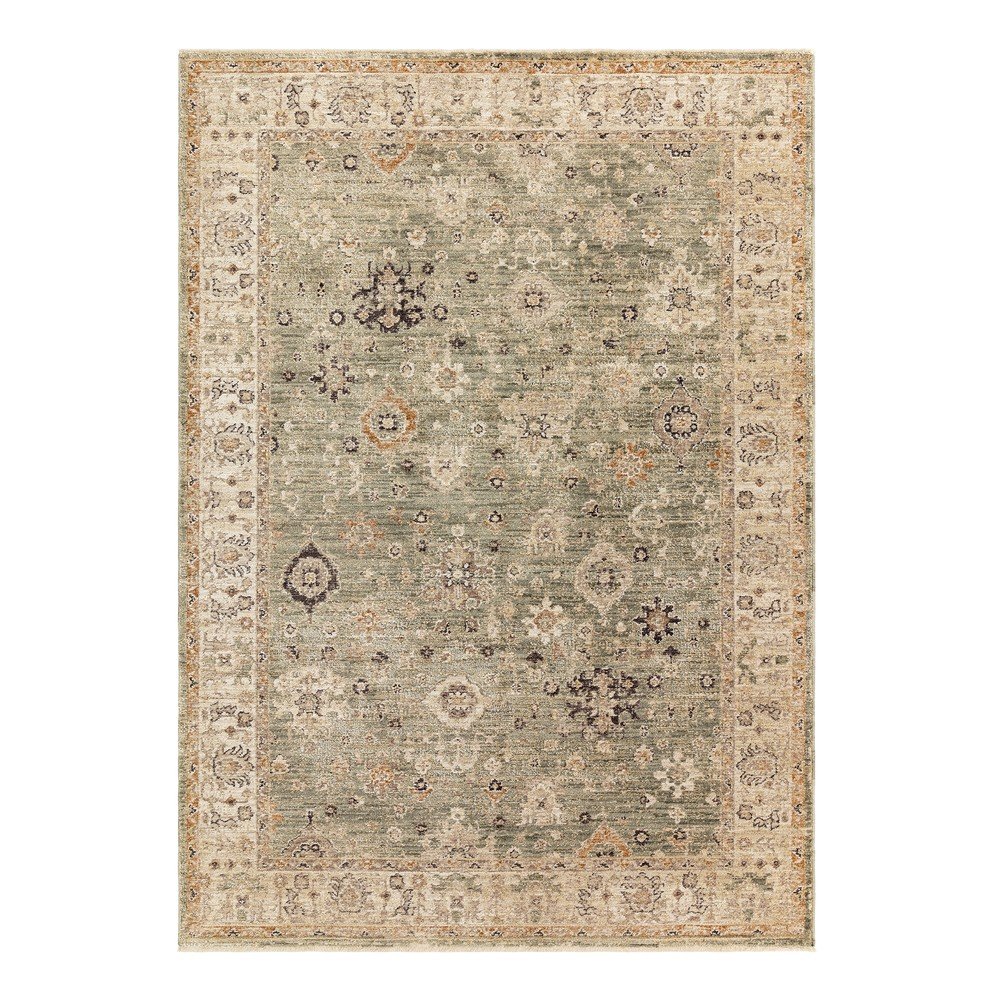 Tappeto verde e beige tessuto a mano 80x160 cm Heriz Ornate - Asiatic Carpets | Tappeti