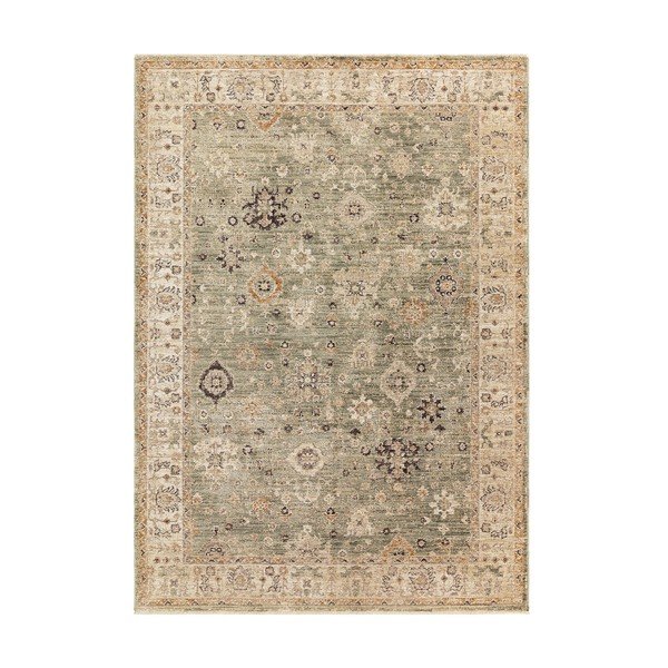 Runner verde e beige tessuto a mano 67x240 cm Heriz Ornate - Asiatic Carpets