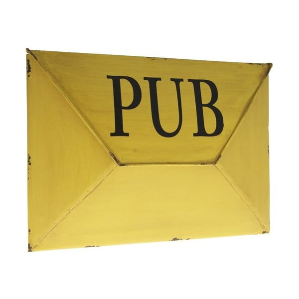 Letterbox Pub Jaune - Antic Line