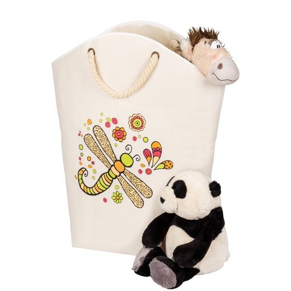 Cesto portabiancheria in tessuto da 58 l Rollin'Art Libelle - Wenko-image-3