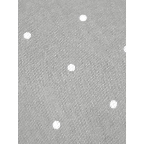 Biancheria da letto in flanella bianca e grigia per letto singolo Fovere , 155 x 220 cm Betty - Westwing Collection-image-3