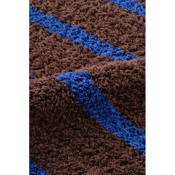 Tappeto blu/marrone in cotone 200x300 cm Mika – Jotex-image-3
