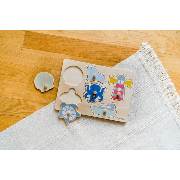 Puzzle in legno (6 pezzi) Ocean - Kindsgut-image-3