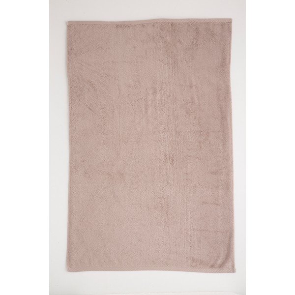 Asciugamano in cotone beige scuro, 30 x 50 cm Lisa Coral - El Delfin-image-1