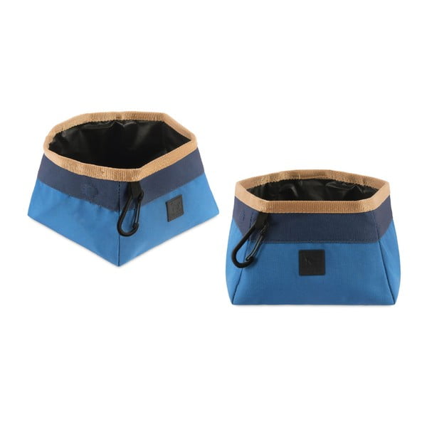 Ciotola da viaggio pieghevole in tessuto ø 18 cm River - P.L.A.Y.-image-1