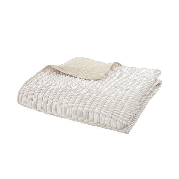 Copriletto beige con rivestimento trapuntato 220x230 cm Stripe – Catherine Lansfield