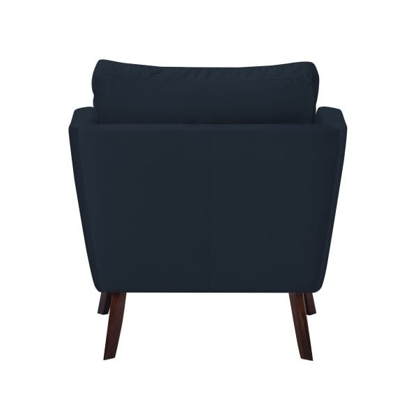 Poltrona blu scuro Elena - Mazzini Sofas-image-1