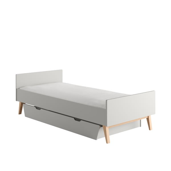 Letto grigio per bambini 90x200 cm Swing - Pinio-image-3