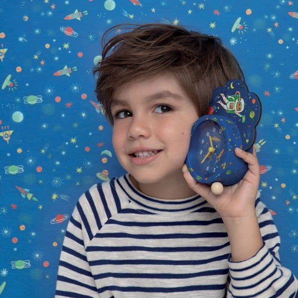 Sveglia per bambini ø 8,5 cm Space - Djeco-image-1