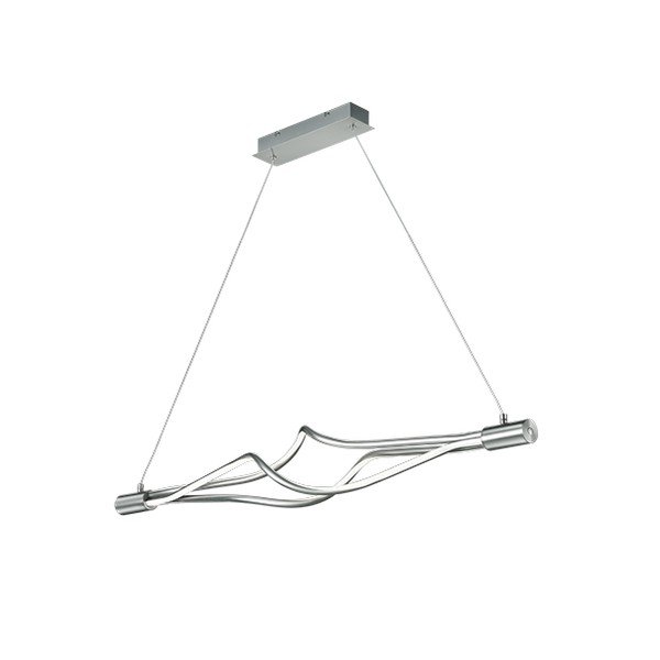 Apparecchio LED a sospensione Loop, lunghezza 1,17 m - Trio
