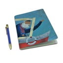 Taccuino con penna 96 pagine formato A5 Sailor Man - Kartos