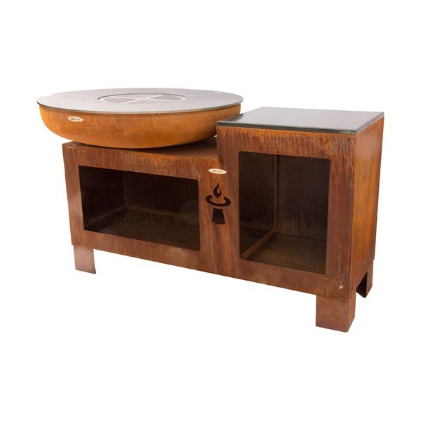 Griglia a carbone ø 102 cm Vulcano L - Remundi-image-2