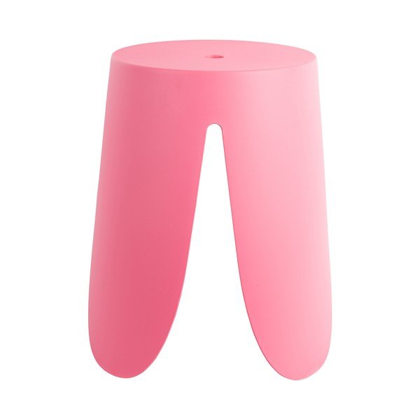 Sgabello in plastica rosa Ravish - Leitmotiv-image-2