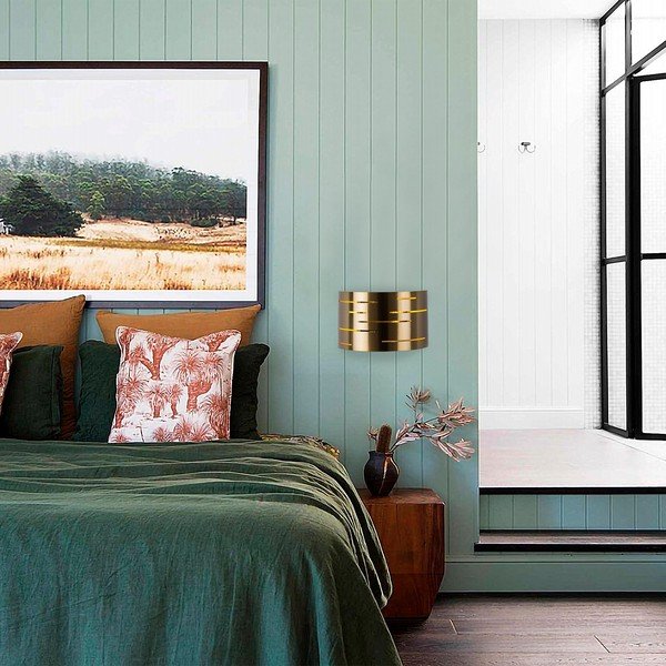 Lampada da parete dorata – Opviq lights-image-1