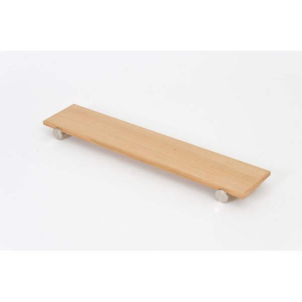 Mensola da bagno a parete in legno di quercia Yoku - Wireworks-image-1