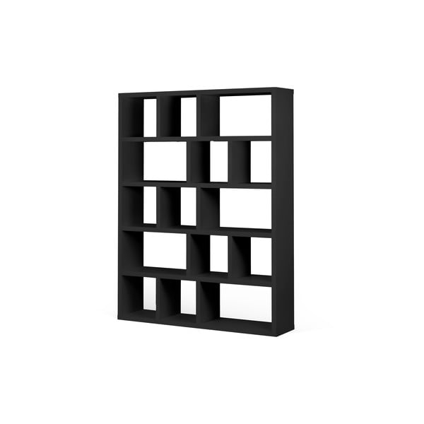 Libreria nera 150x198 cm Berlin - TemaHome-image-2
