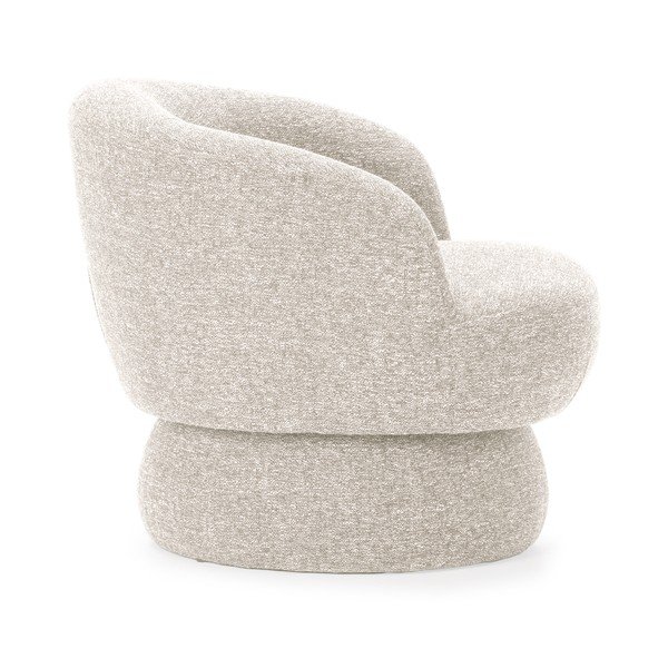 Poltrona beige girevole Dali – MOME-image-2