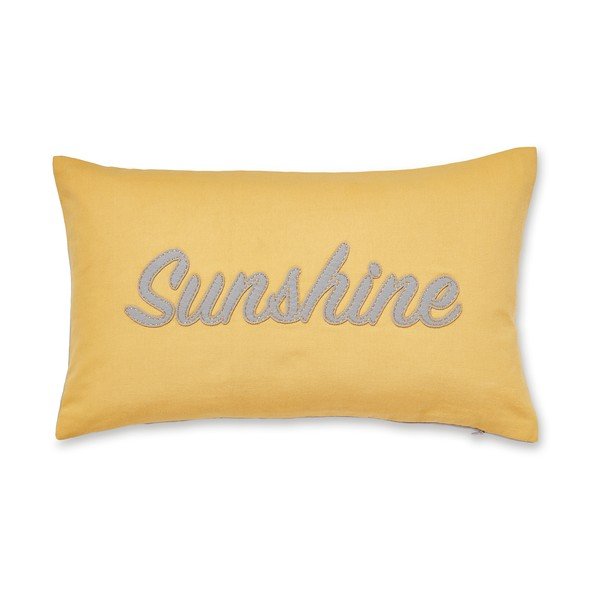 Cuscino decorativo in cotone giallo Sunshine, 30 x 50 cm Sunsine - Cooksmart ®