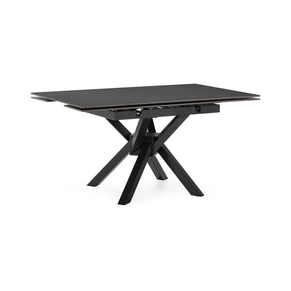 Tavolo da pranzo allungabile con piano aggiuntivo in pietra 90x150 cm Arlene - Marckeric-image-2