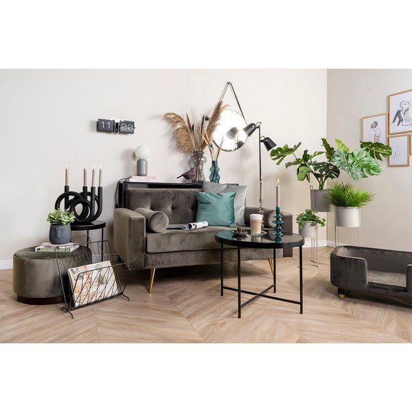 Vaso in vetro grigio, altezza 35 cm Morgana - PT LIVING-image-1