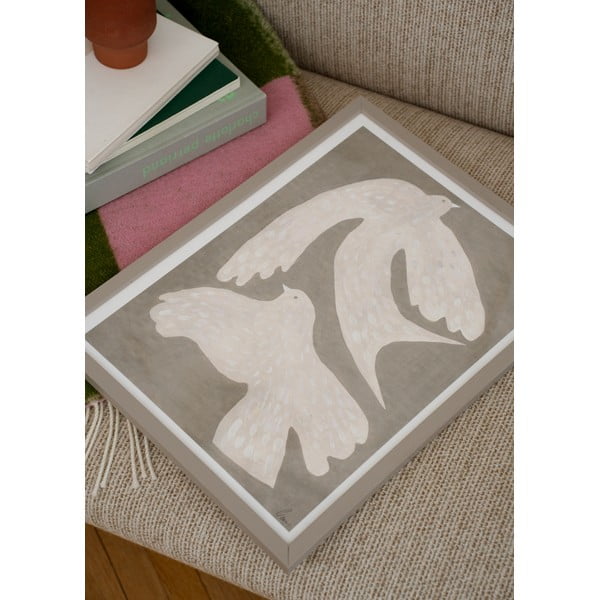 Poster 30x40 cm Two Birds – Clara Schicketanz – The Poster Club-image-1