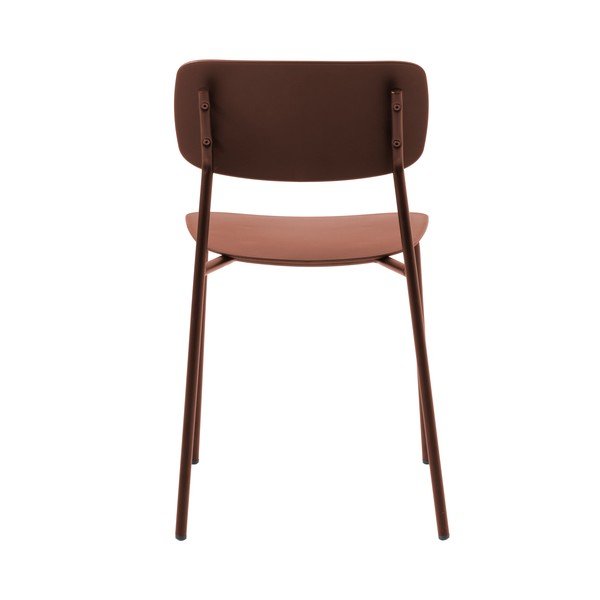 Sedie da pranzo in set color terracotta 2 pz Kirkland – Unique Furniture-image-3