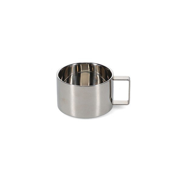 Tazzine in set per cappuccino argentate in acciaio inox 2 pz 200 ml Oryn – S|P Collection-image-4