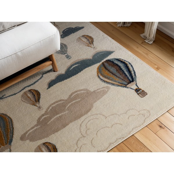 Tappeto per bambini color crema 120x170 cm Hot Air Balloon – Hanse Home-image-1