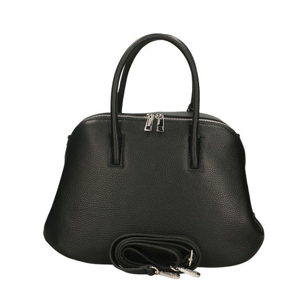 Borsa in pelle nera - Chicca Borse-image-1