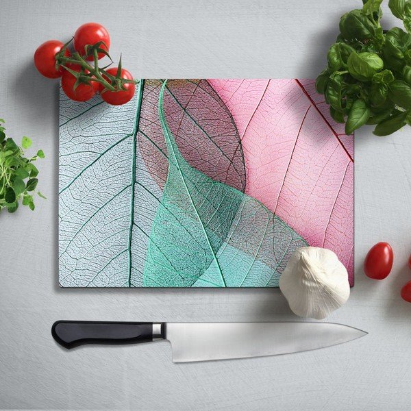 Tagliere in vetro Foglia - Insigne-image-1