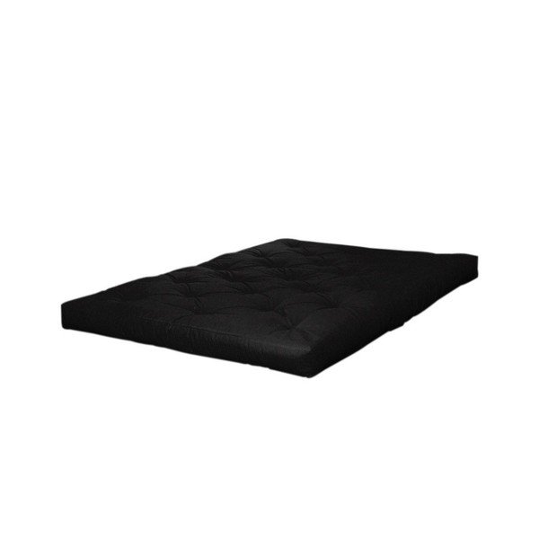 Materasso futon nero media durezza 140x200 cm Comfort Black - Karup Design