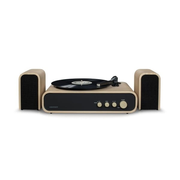 Giradischi Gig beige e nero - Crosley-image-2