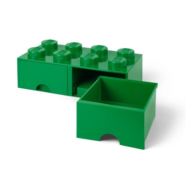 Contenitore verde con 2 cassetti - LEGO®-image-2