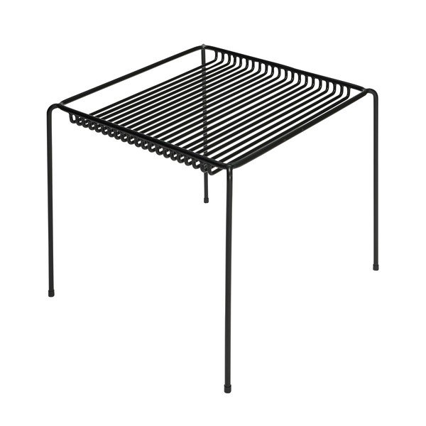 Tavolino da giardino nero 53x56 cm String - Hübsch-image-2