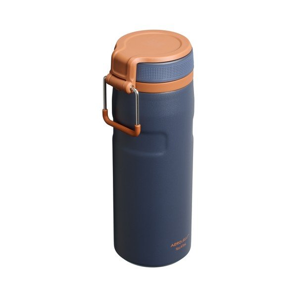 Borraccia termica blu scuro in acciaio inox 470 ml IceFlow™ Bottle Twist Flip Twilight – Stanley-image-1