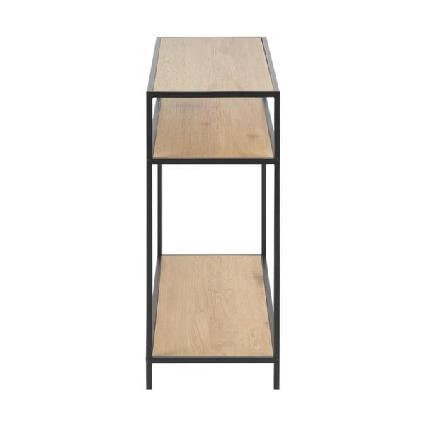 Tavolo consolle nero 100x35 cm Seaford - Actona-image-3