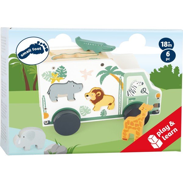 Giocattolo in legno per bambini Safari - Legler-image-1