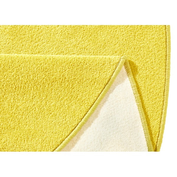 Tappeto rotondo giallo ø 200 cm Fancy - Hanse Home-image-3