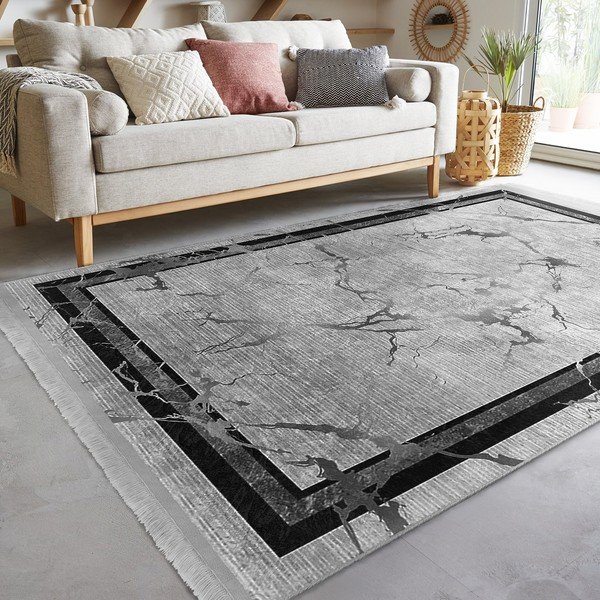 Tappeto grigio 80x200 cm - Mila Home-image-2