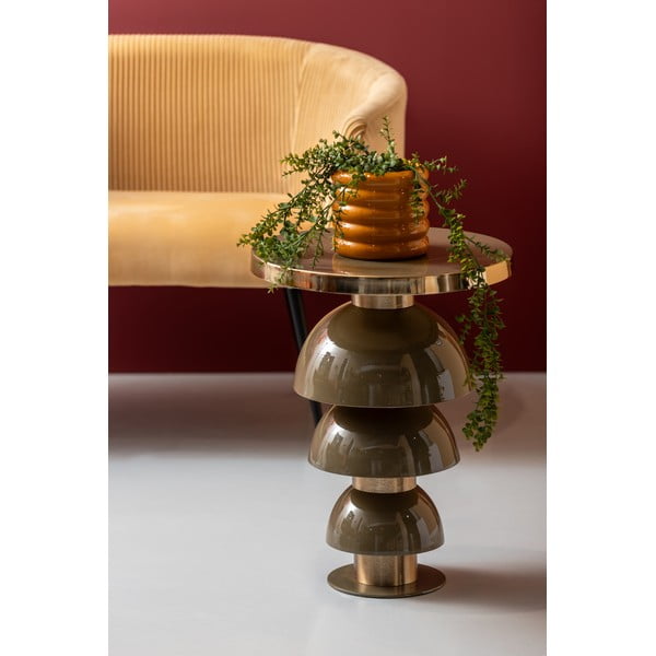 Tavolo rotondo in metallo ø 46 cm Tess - Leitmotiv-image-1