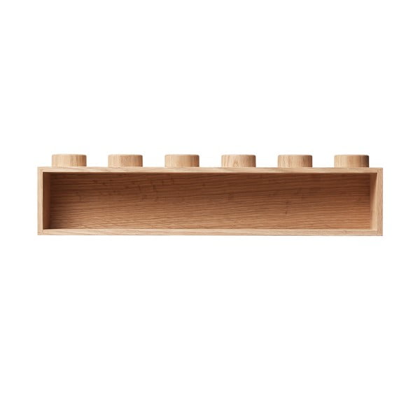 Mensola da parete per bambini in legno di quercia Wood - LEGO®-image-4