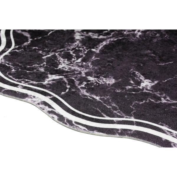 Tappeto nero 200x80 cm - Vitaus-image-2