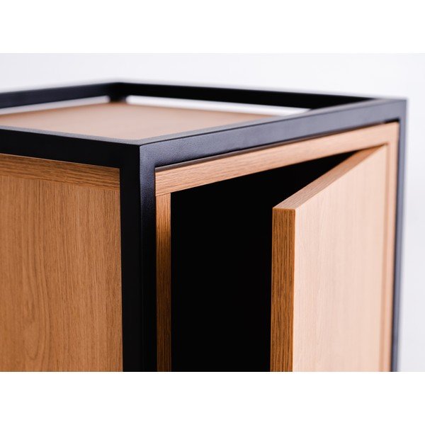 Mobile nero in rovere 45x102 cm Skap - CustomForm-image-3